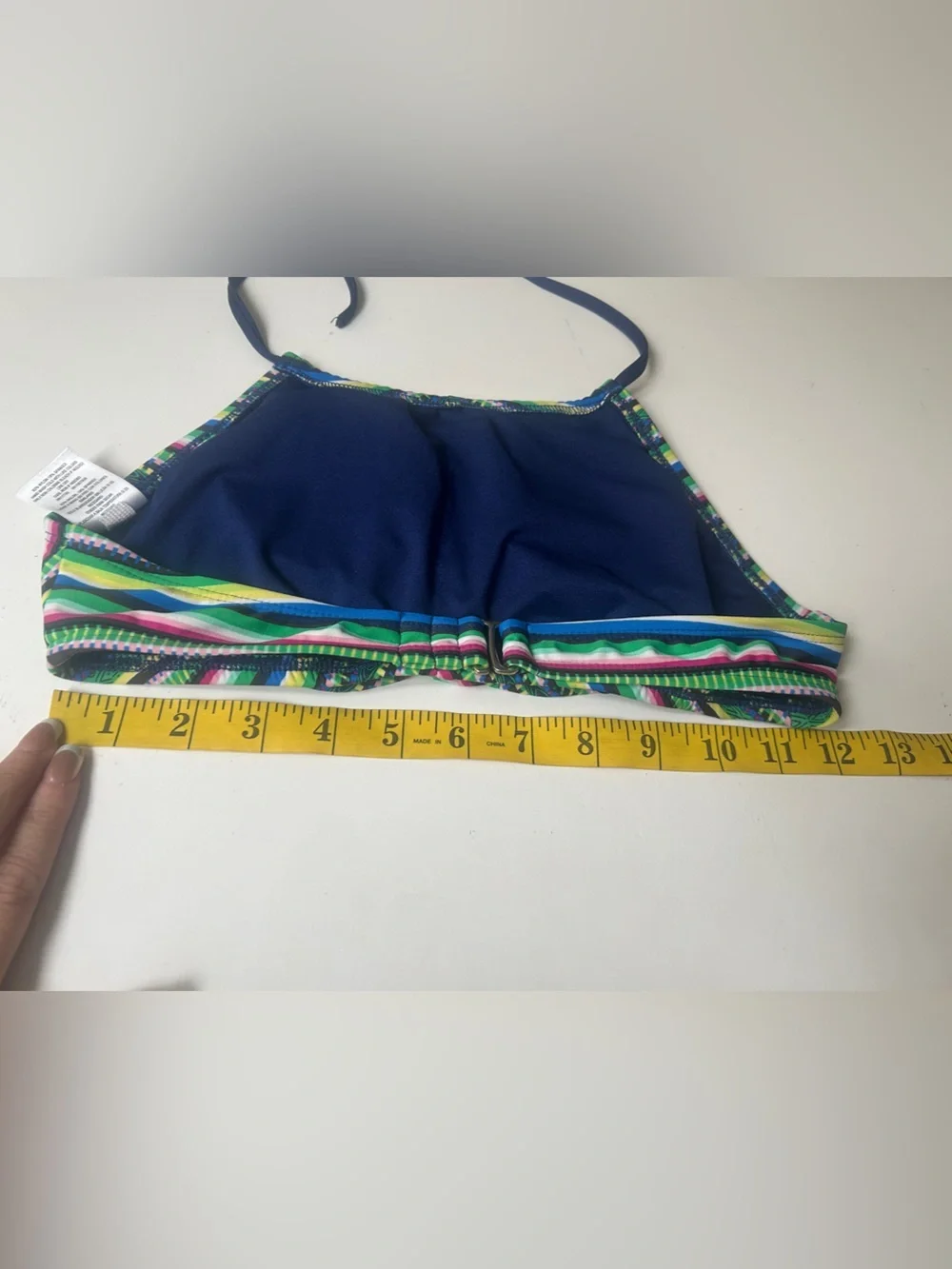 High Neck Bikini Swim Top
